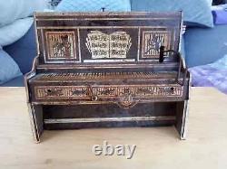 1931 Marx Merry Makers Vintage Tin Toy Fully Working Piano Only