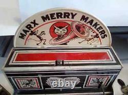 1931 Marx Merry Makers Vintage Tin Toy With Marquee & Original Box Fully Working
