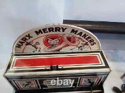1931 Marx Merry Makers Vintage Tin Toy With Marquee & Repro Box Fully Working