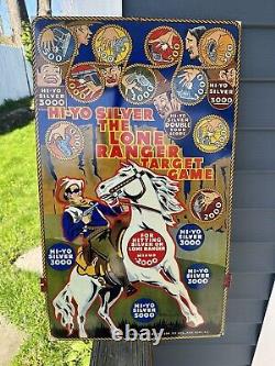 1938 Original Lone Ranger Marx Target Game Amazing Condition With Box! Rare