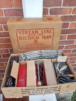 1950s Vintage MARX USA 8994 NYC New York Central Tin Litho Boxed Train Set