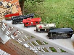 1950s Vintage MARX USA 8994 NYC New York Central Tin Litho Boxed Train Set