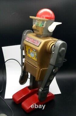 1960's Vintage MARX Tin Toys Mr. Mercury Robot WORKING