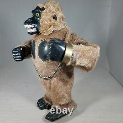 1960s Marx Mighty King Kong Wind Up Toy Figure VTG Tin Collectible PLEASE READ
