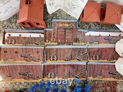 1995 Marx Toys Fort Apache Tin Lithograph Play Set Vintage Commemorative Edition