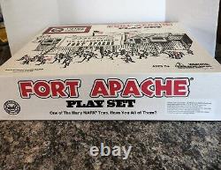 1995 Marx Toys Fort Apache Tin Lithograph Play Set Vintage Commemorative Edition