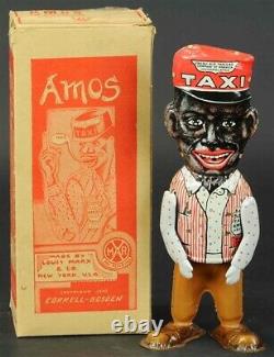 (2) Vintage 1920's Marx Amos N Andy Wind Up Toys with ORIGINAL BOXES PRISTINE