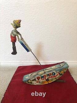 Antique RARE Original Disney 1939 Pinocchio Acrobat Tin Toy MARX