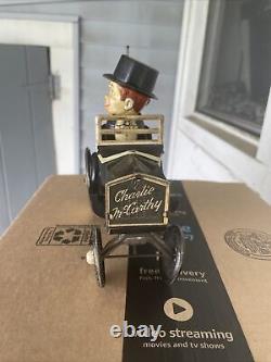 Charlie McCarthy Benzine Buggy Marx Vintage 1930's Wind-up Tin Toy Edgar Bergen