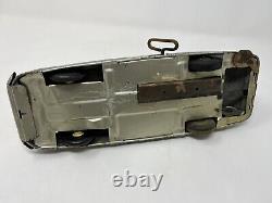 Dick Tracy Squad Car No. 1 Marx Toys Tin Litho 1949 Vintage 11 Inch