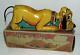 EX! DISNEY 1930's WISE PLUTO TIN LITHOGRAPHED WIND-UP TOY+ REPRO BOX BY MARX