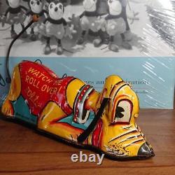 LINEMAR MARX Pluto 3 Brothers Windup Tin Toys 1939 Vintage Lot Made In Japan