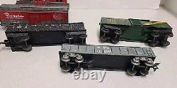 Lot of 9 Vintage Marx Trains Tin-Litho Cars READ