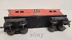 Lot of 9 Vintage Marx Trains Tin-Litho Cars READ