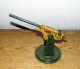 Louis Marx 1940s Vintage Tin Toy Anti Aircraft Gun 105 mm