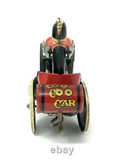 Louis Marx Coo Coo Car, Wind-Up, Vintage 1920's, Tin Litho