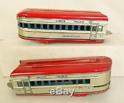MARX #7675 VINTAGE UNION PACIFIC STREAMLINE SET WithM10005 LOCO & CARS-LN IN OB