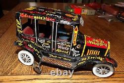 MARX Vintage Tin Jalopy Wind up Toy