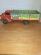 Marx 1950s Lazy Day Farms Tin Pressed Steel Dairy Truck Vintage 18''