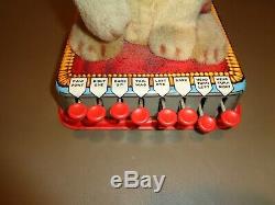 Marx 1961 BUTTONS THE PUPPY WITH A BRAIN Tin Lithograph Vintage Antique Toy