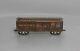 Marx 53941 Vintage O Pennsylvania Stock Car with Scale Metal Trucks, Hard To Find