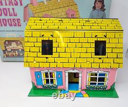 Marx Fantasy Doll House Tin 2 Story Vintage Style 4002 Complete With Box