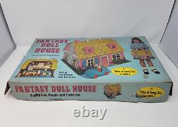 Marx Fantasy Doll House Tin 2 Story Vintage Style 4002 Complete With Box