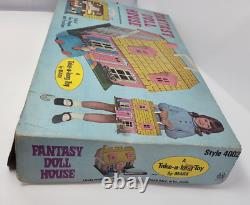 Marx Fantasy Doll House Tin 2 Story Vintage Style 4002 Complete With Box