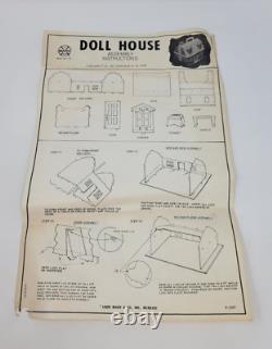 Marx Fantasy Doll House Tin 2 Story Vintage Style 4002 Complete With Box