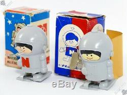 Marx Horikawa Alps National Boy Astronaut Set Tin Japan Vintage Robot Space Toy