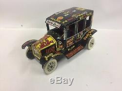 Marx Jalopy Tin Car- Model T Ford- Superb- Vintage Tin Toy