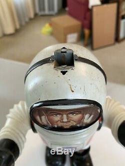 Marx NASA Colonel Hap Hazard 1960 Tin Toy Robot Vintage incomplete