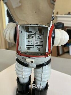 Marx NASA Colonel Hap Hazard 1960 Tin Toy Robot Vintage incomplete