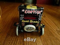 Marx Old Jalopy Tin Toy Vintage Car In Box