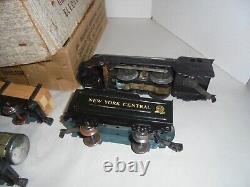 Marx Post War Vintage Tin Freight Set O Gauge With Set Box Rare Tank Car