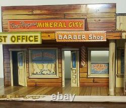 Marx Roy Rogers Mineral City Western Town Streetfront Building vintage toy JPP