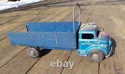 Marx Tin Truck 1950s 60s Lamar US Air Force Troop Transport Metal Vintage Toy