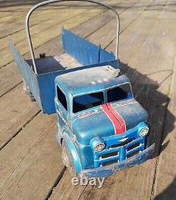 Marx Tin Truck 1950s 60s Lamar US Air Force Troop Transport Metal Vintage Toy