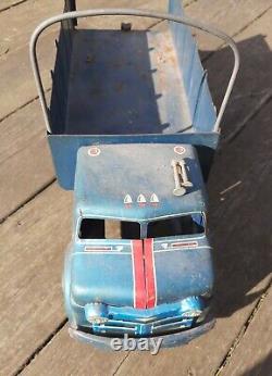 Marx Tin Truck 1950s 60s Lamar US Air Force Troop Transport Metal Vintage Toy