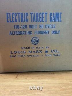 Marx Vintage Electric Target Game 5000 Tested