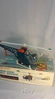 Marx Vintage Helicopter Toy Battery Operated Circa 1966