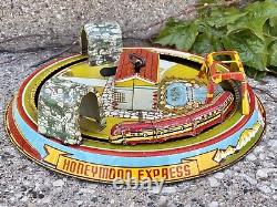 Marx vintage antique tin toys Honeymoon Express