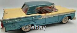 NICE 1960s FORD FAIRLANE 500 FRICTION VINTAGE TOY CAR TIN METAL JAPAN AUTOMOBILE