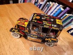 Nice Vintage 1950 Marx Tin Litho Wind Up Jalopy