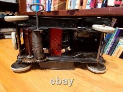 Nice Vintage 1950 Marx Tin Litho Wind Up Jalopy