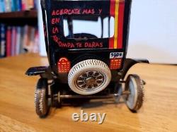 Nice Vintage 1950's Marx Plastimarx Tin Litho Wind Up Archie's Jalopy