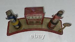 PARTS / RESTORE Vintage Marx Toy Service Station Gas Pumps Tin Litho AS-IS