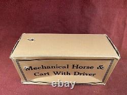 Popeye Horse & Cart Wind up Vintage Tin Toy Working with Box Marx Toys