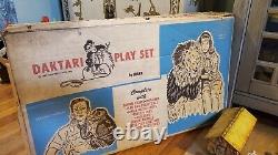 Rare 1967 MARX Daktari playset- with box Vintage Toy 1967 ivan tors films inc