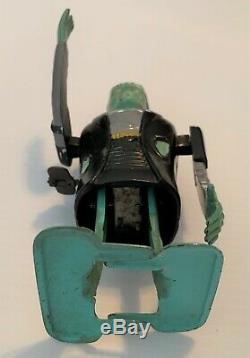 Rare Vintage FRANKENSTEIN Mechanical Wind Up Tin Plastic Toy Monster MARX Works